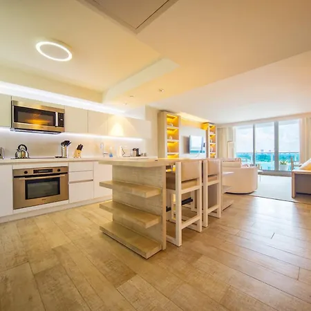 1 Hotel 1 Bedroom 1 And Half Bathroom Beachfront Residence With Balcony